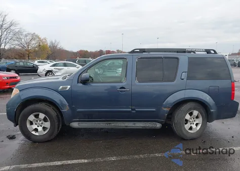 2006 Nissan Pathfinder Se из США, поврежденный, VIN 5N1AR18WX6C626604